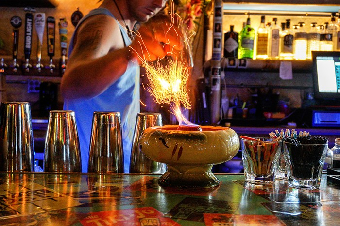Best Tiki and Tropical Kitschy Happy Hours
